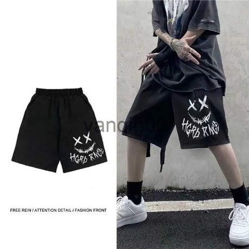 Männer Shorts 2023 Neue Sommer Sport Shorts Männer Frauen Lose Koreanische Dellen Hip-Hop Harajuku Fünfte Gerade Hosen Hip Hop Grunge Streetwear J230608