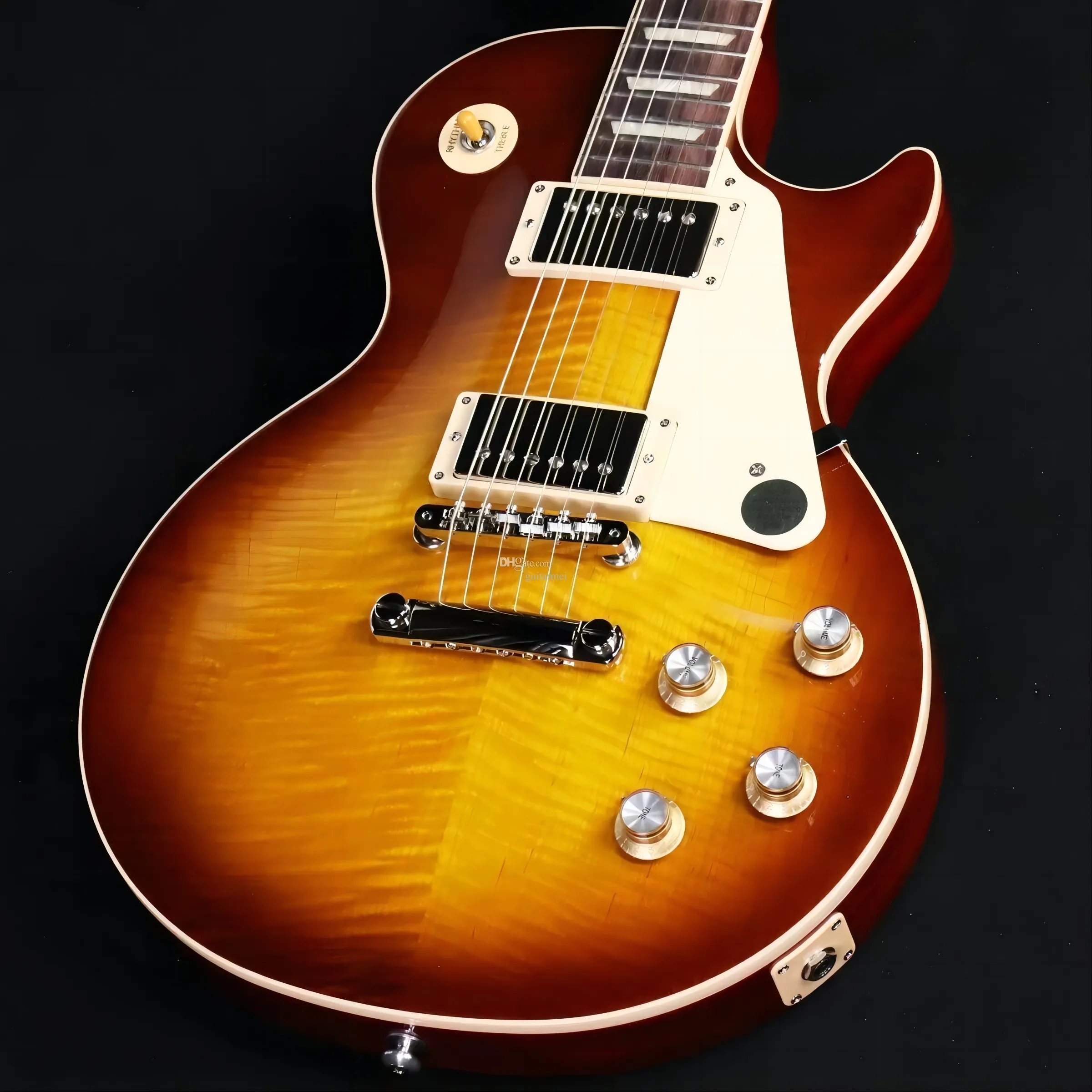 factory best Paul Standard 60s Iced Tea Electric Guitar 3 as same of the pictures 2589