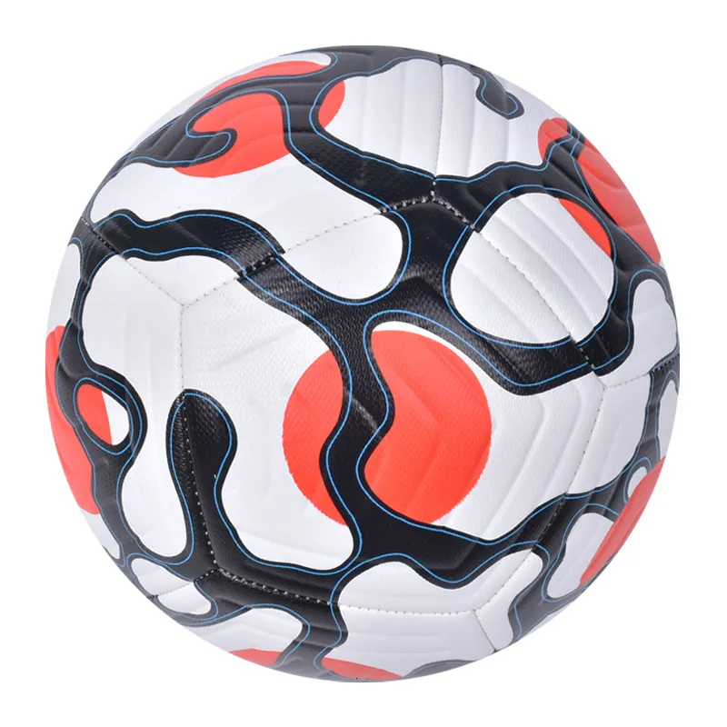 Toplar 2023 Futbol Ball PU Malzeme Boyutu 5 4 Makine Dikişli Hedef Açık Futbol Eğitim Maçı Ligi Çocuk Erkekler Futbol 230608