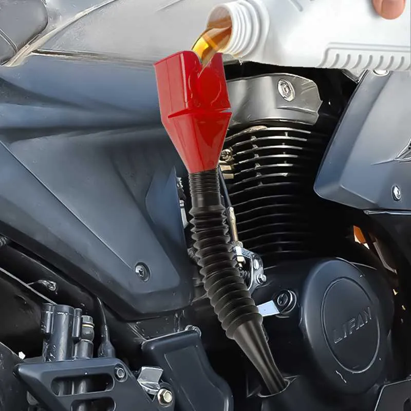 Embudo Aceite Motor Gasolina Repostaje Motocicletas Coches - Temu Chile