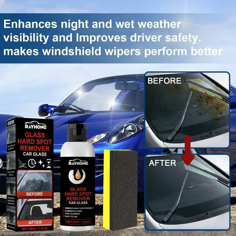 Neue Auto Windschutzscheibe Glas Öl Film Entfernen Paste Auto Glas