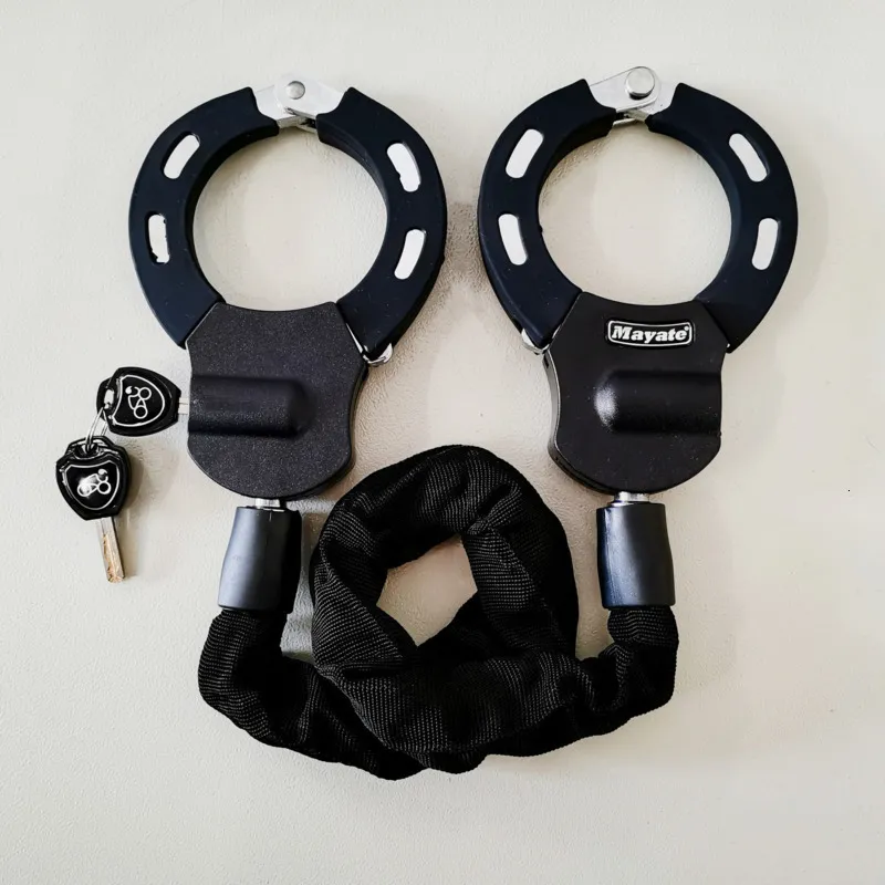 High Tech ABS Coated Kryptonite Bike Lock Jammed For Enhanced Security