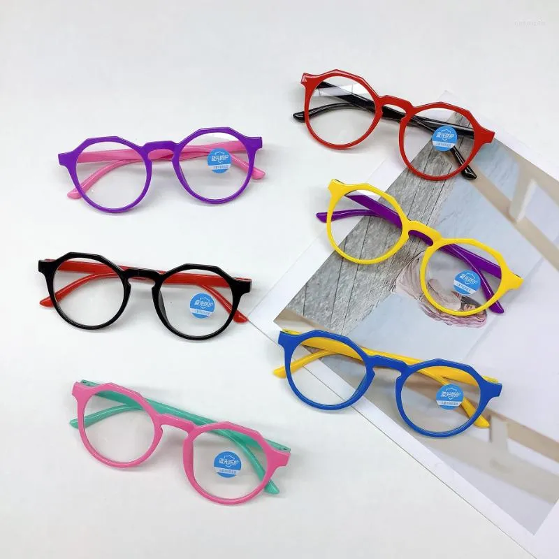 Okulary przeciwsłoneczne Dzieci okulary komputerowe Niebieskie światło blokowanie filtra gni gogi gogle silikonowe okulary o okulary dla dzieci anty-blat