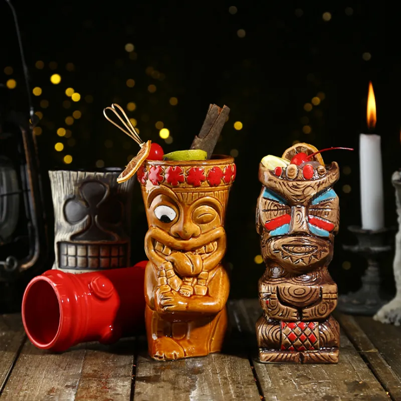 TIKI ビンテージセラミックカップ TIKI ビンテージセラミックカップ （Orchids Of Hawaii ハワイの