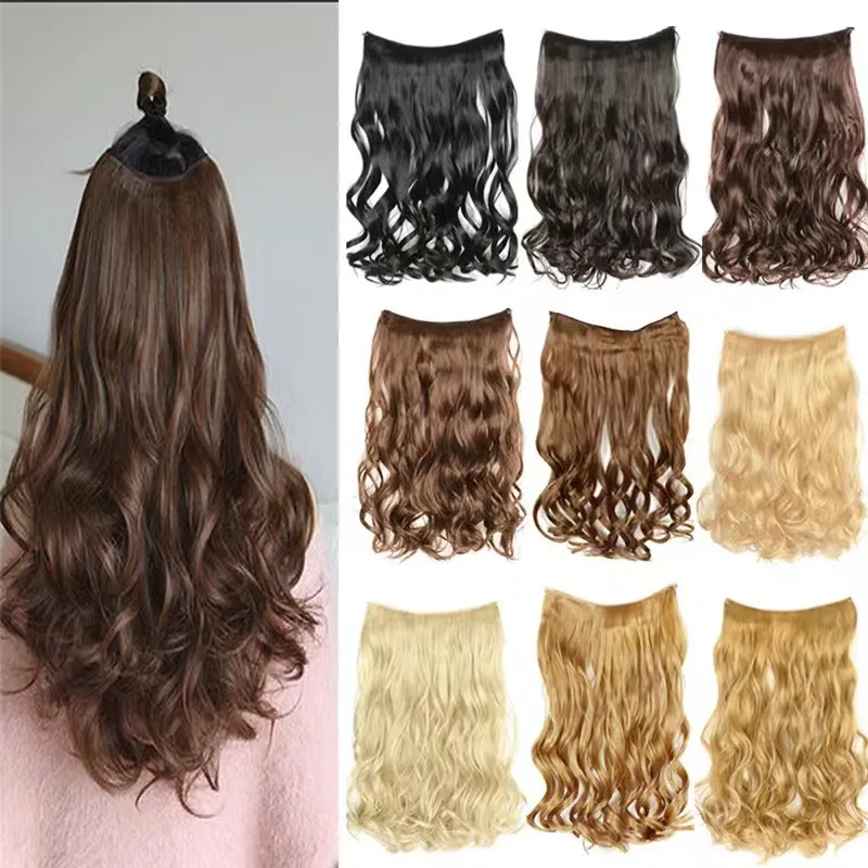 110g best selling flip in hair weave extension weavy texure easy to wear hidden hair extension with many colors and free shipping