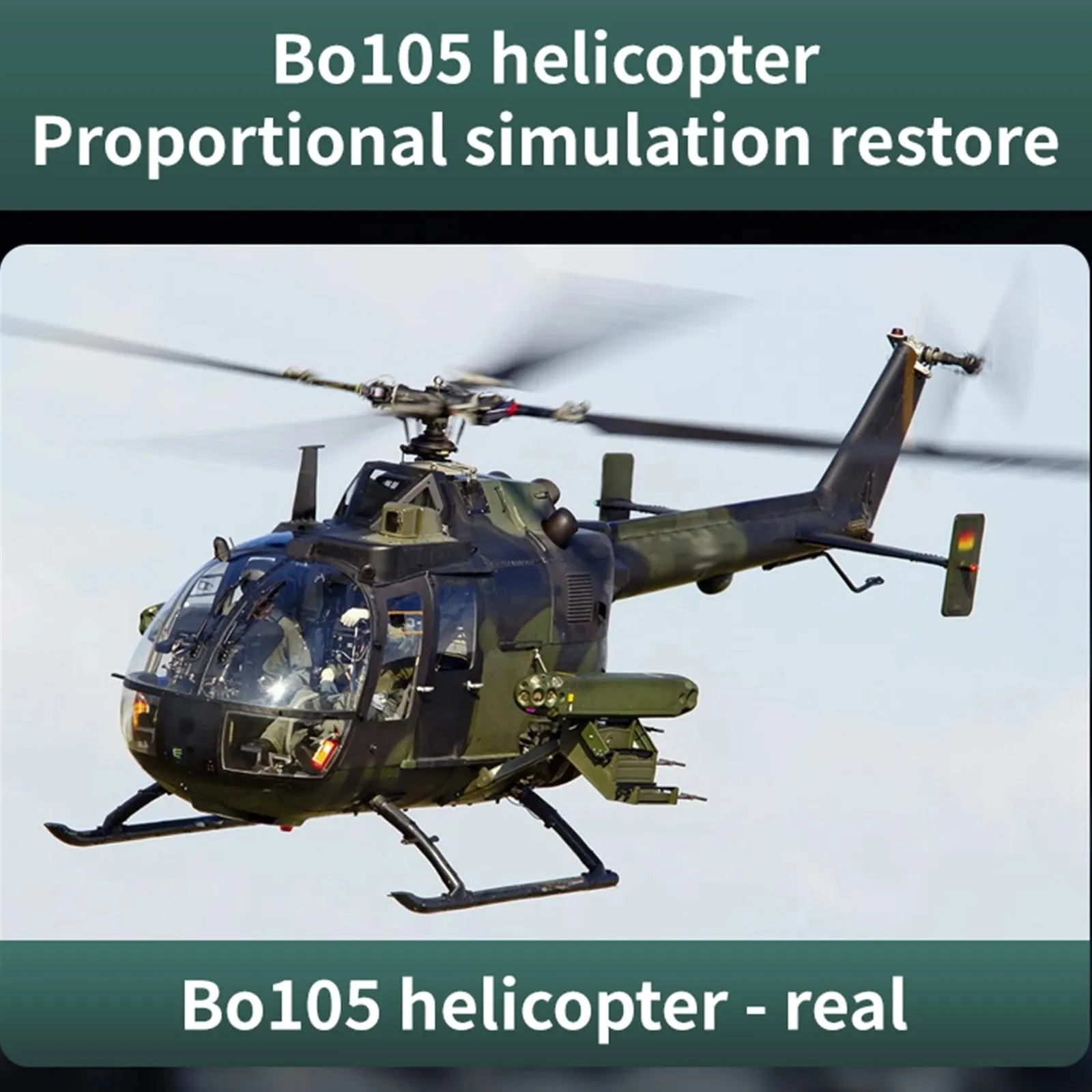 Helicopter model outlet series br6008