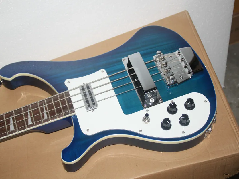 Custom 4 strings left handed 4003 Bass Blue rosewood fingerboard Electric Bass Guitar