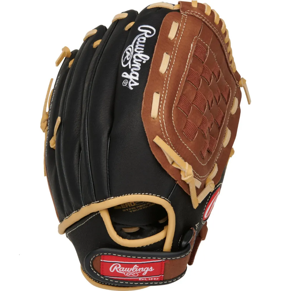Gants De Frappe Baseball Enfants Velos Sports - Cuir Véritable, Taille 7u-14u