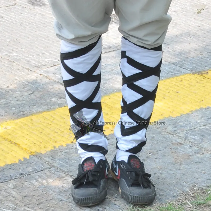Wrist Support Shaolin Monk Socks Leg Wraps for Kung fu Uniform Tai chi  Martial arts Suit 230608