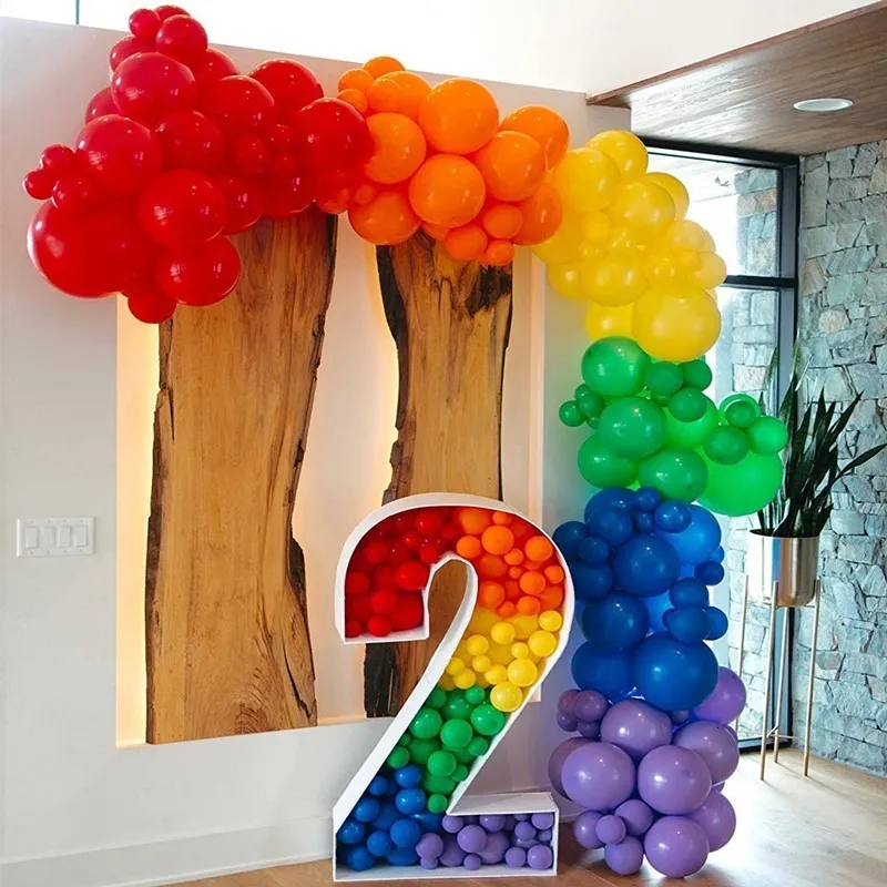 Arche de ballons Joyeux Anniversaire Multicolore - Decoration