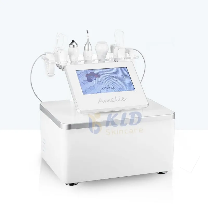 Face Massager Face Lifting High Frequency Esthetician Equipment Ultrasonic Face Massager Machine for Facial Cleaning