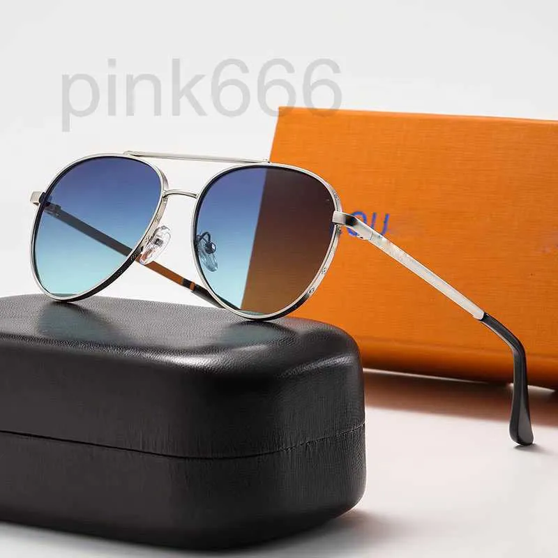 Gafas de sol Diseñador de gafas ola de calor Diseño redondo clásico Gafas Moda de lujo Diseñadores de metal Marco dorado Gafas de sol Hombres Mujeres TVUE