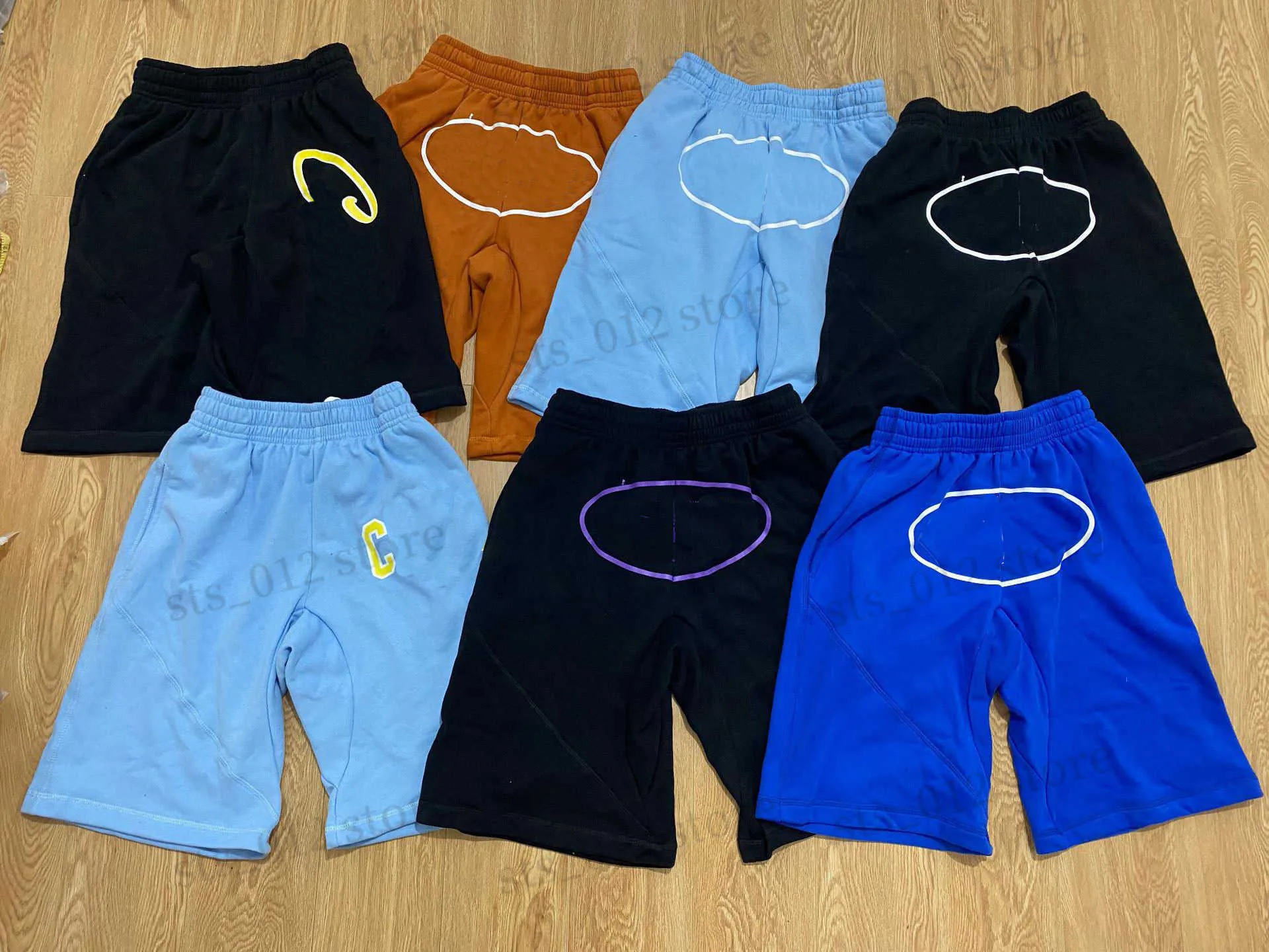 Diseñadores de hombres Cargo Crtz Shorts Pantalones cortos de verano  Streetwears Secado rápido Multi Pocket Skateboarding Demon Printed Corteiz