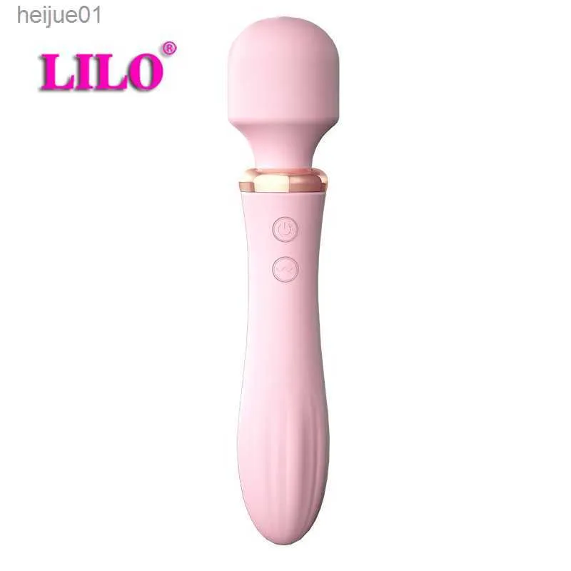 Лило мощный AV Magic Wand Clitoris Sex Toys для женщин G Spot Massager Massager для взрослых продукт L230518