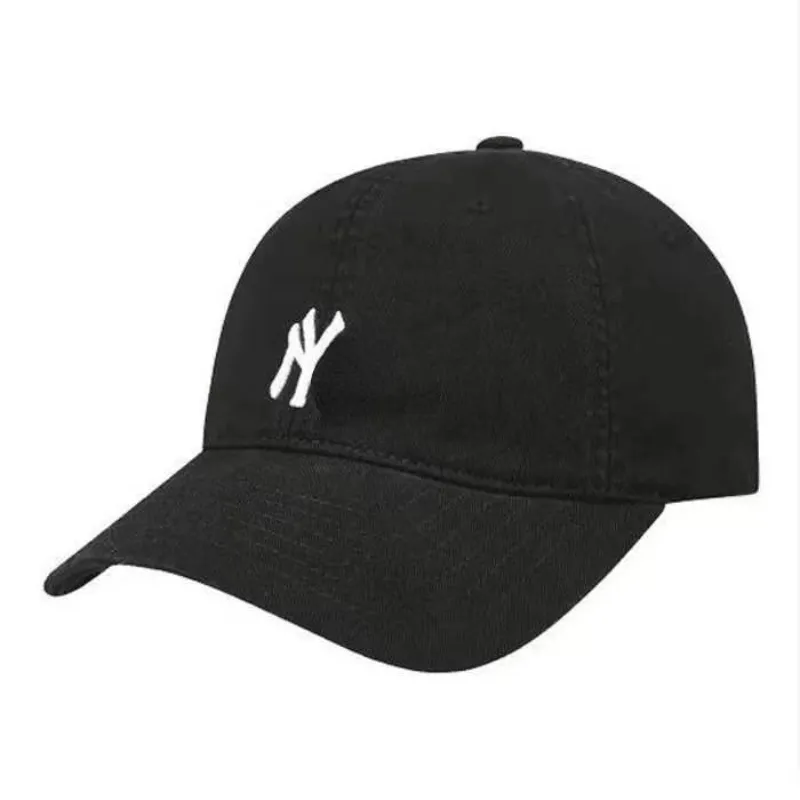 Berretto da baseball di marca di moda traspirante unisex casual vari colori cappello a tesa curva con ricamo La e Ny