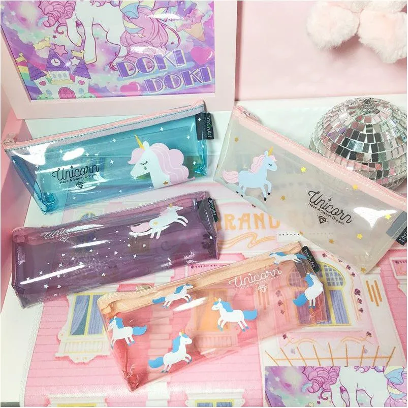 Cute Kawaii Stationery School Office Supplies, School Box