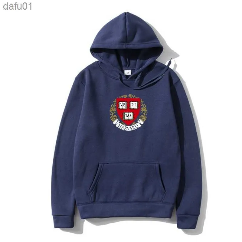 Harvard University USA College Bovenkleding Katoen 100% S-4XL Fas Verzending L230520