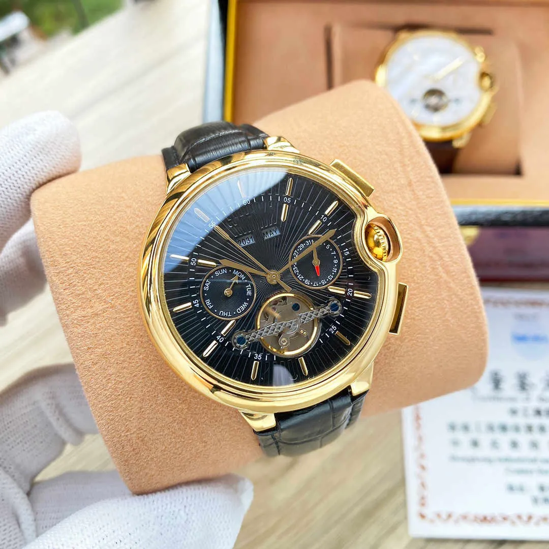 Stilista di alta qualità Orologi da uomo Luxury Watch 46MM Movimento meccanico automatico Orologi Sapphire Product