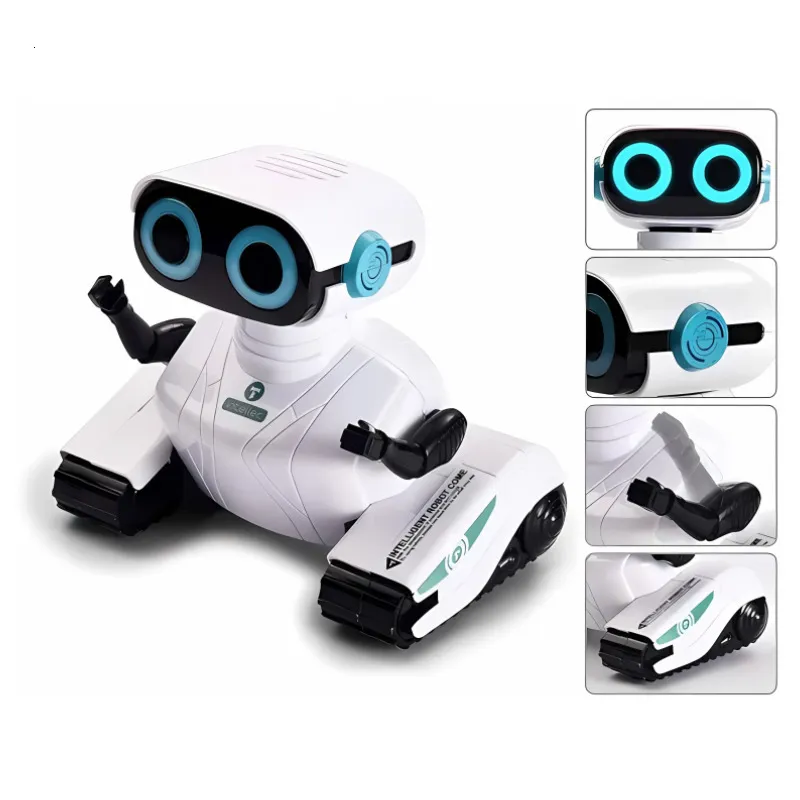 RC Robot Eilik est English Learning Voice Command Touch Control Vector Toy  Gift for Children Eililk 230504