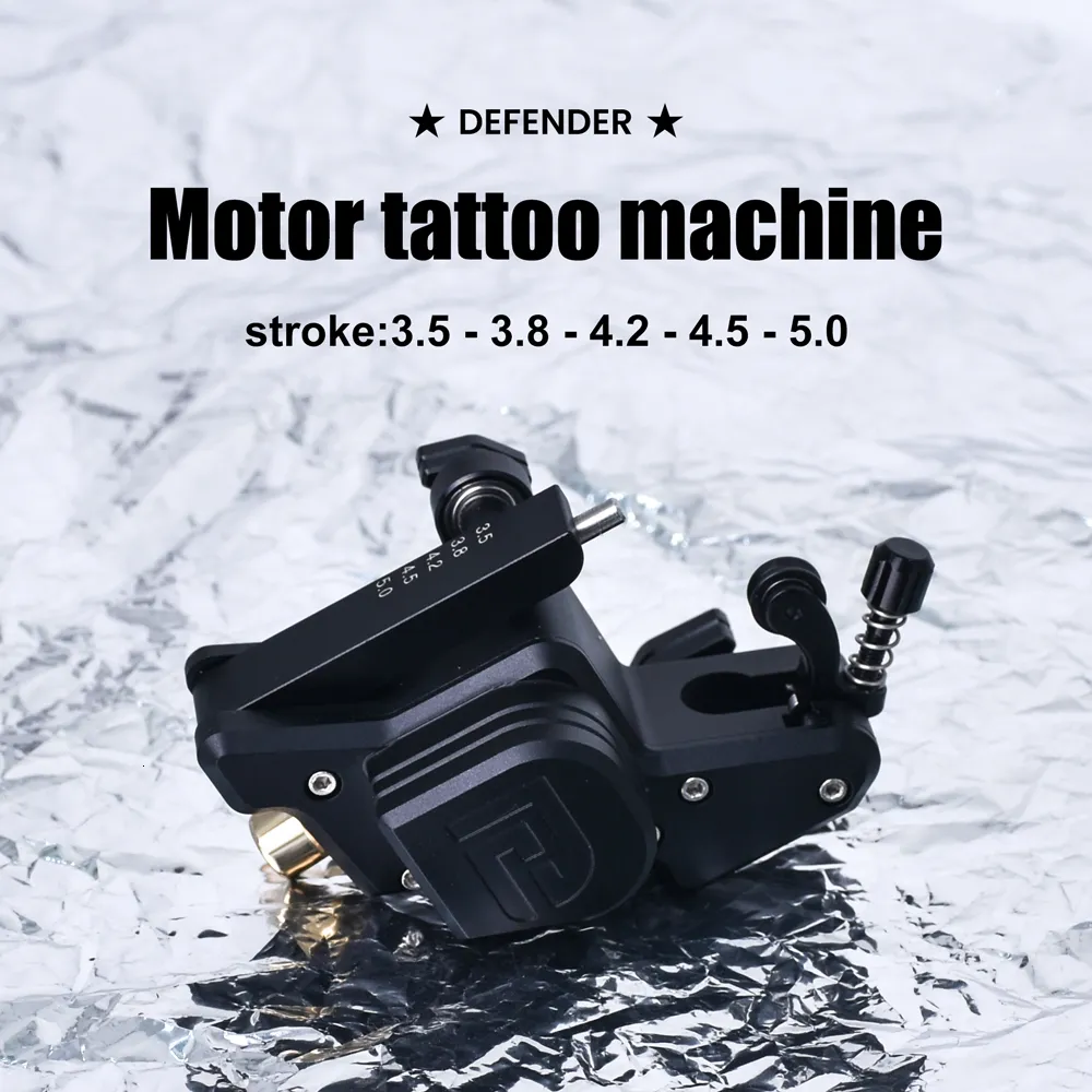Máquina de tatuagem profissional máquina de tatuagem rotativa máquina de tatuagem 3,5-5 mm curso ajustável pistola de tatuagem HYlab Tattoo Supply 230607