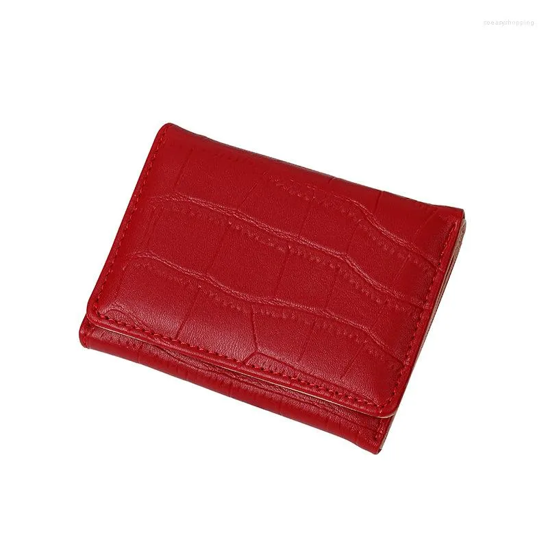 Wallets Mini Wallet Women Fashion Coin Purse Female Short Korean Students Lovely Small Card Hold For