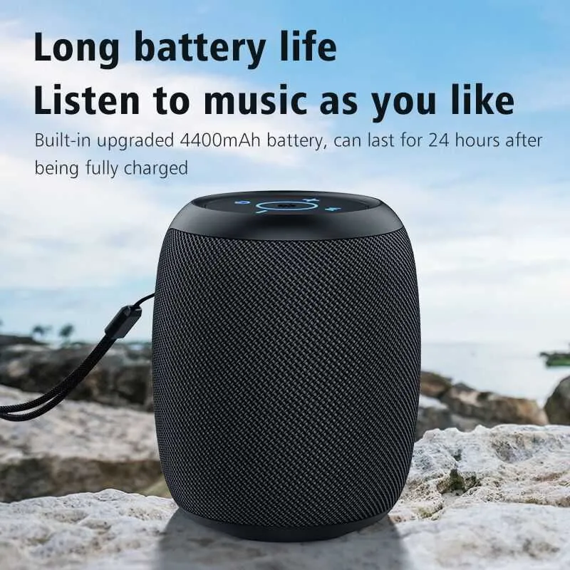Przenośne głośniki przenośne głośnik Bluetooth Połączenie na zewnątrz Wysokiej jakości godziny dźwiękowe Użyj głośnika czasu