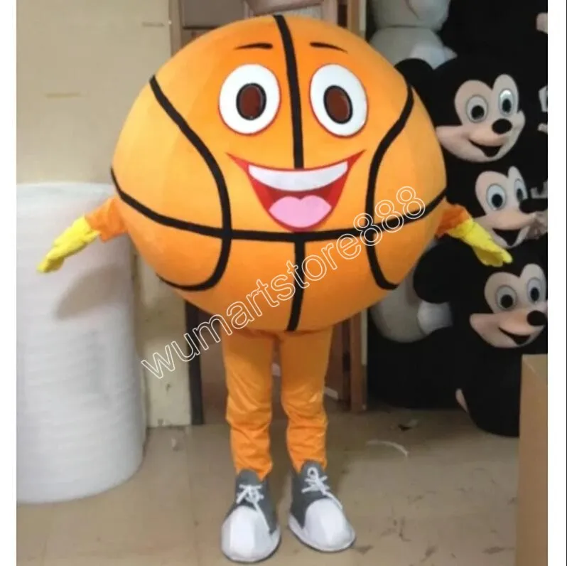 Basketbal Mascotte Kostuum Carnaval Unisex Volwassenen Outfit Volwassenen Maat Xmas Verjaardagsfeestje Outdoor Dress Up Kostuum Rekwisieten