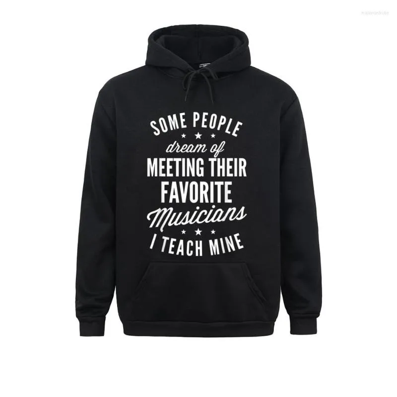 Men's Hoodies Long Sleeve Father Day Women Men Sweatshirts Favorite Musicians I Teach Mine Music Teacher Mom Anime Hoods 2023 Fashion