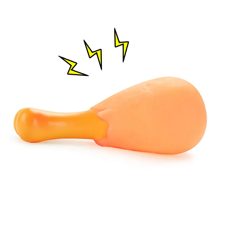 2020 neue Nette PVC Spielzeug Squeak Pet Schöne Drumstick Shapetoy Hund Kauen Hund Quietschende Spielzeug Og Spielzeug Pet Zubehör