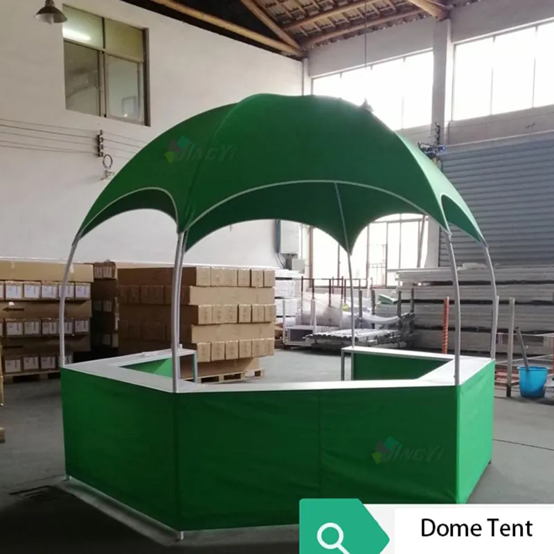 Özel Tam Renkli Baskı 10x10ft Dome Reklam Satış Promosyonu Calotte Çadırları