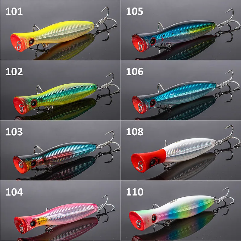 Baits Lures Noeby Popper Fishing Lures Topwater Floating Wobbler
