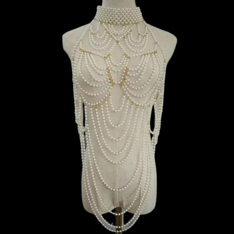 アクセサリー Perfume Closet Pearl Chain Harness アクセサリー Perfume Closet Pearl Chain Harness Perfume