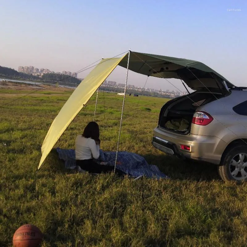 Wasserdichte Automarkise Sonnenschutz, tragbare Auto Canopy Camper Anhänger  Sonnenschutz für Camping