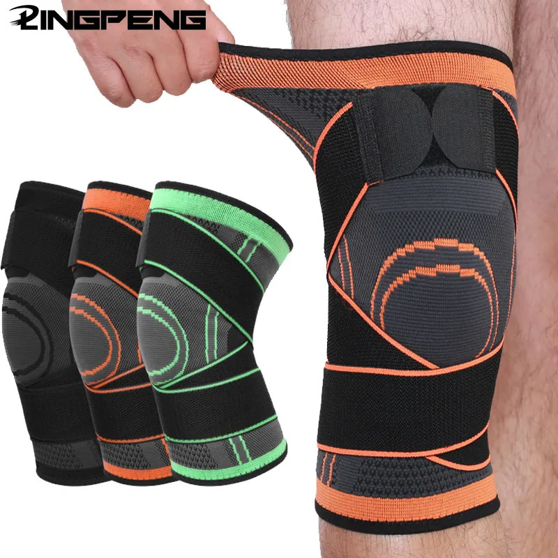 Ginocchiere per gomiti 1PCS Bretelle di supporto per il fitness Elastico in nylon Sport Compression Pad Sleeve per pallacanestro Pallavolo Corsa Ciclismo 230608