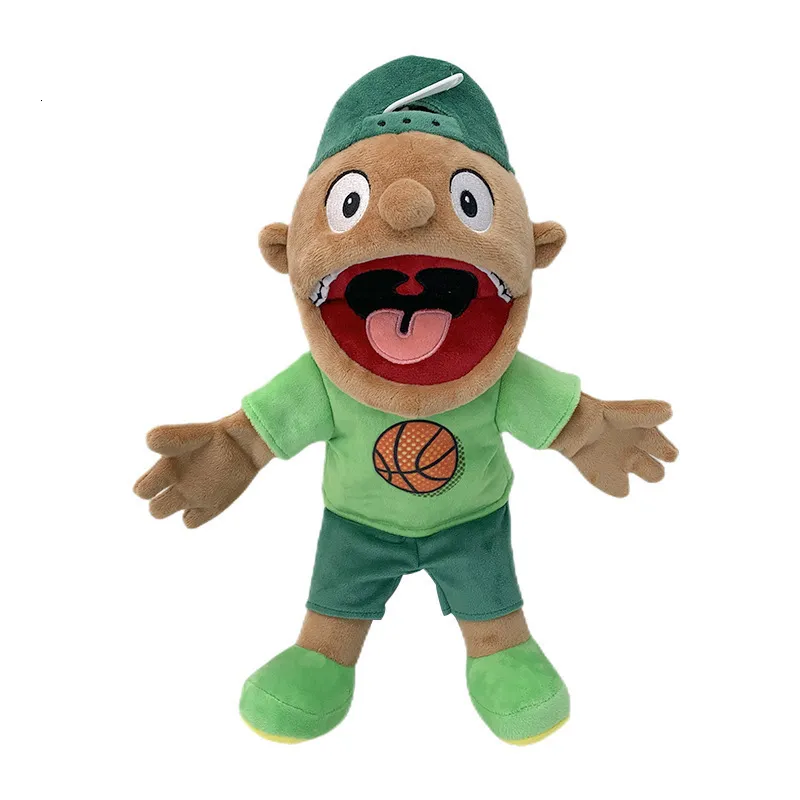 Nouveau Jeffy Hat Hand Puppet Jeffy Plush Cosplay Jouet Jeu Poupée en  peluche Enfants Cadeaux 60cm