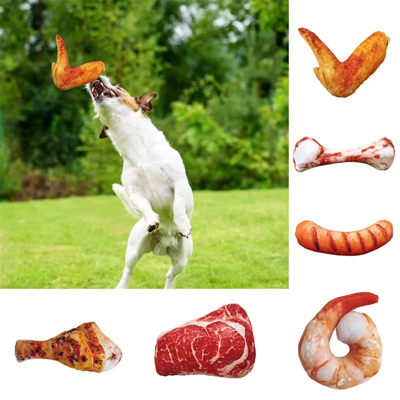 Dorakitten 1 pc résistant aux morsures jouet pour chien Simulation oeuf frit formation chien morsure jouet chien jouets à mâcher jouets sonores pour animaux de compagnie fournitures pour animaux de compagnie