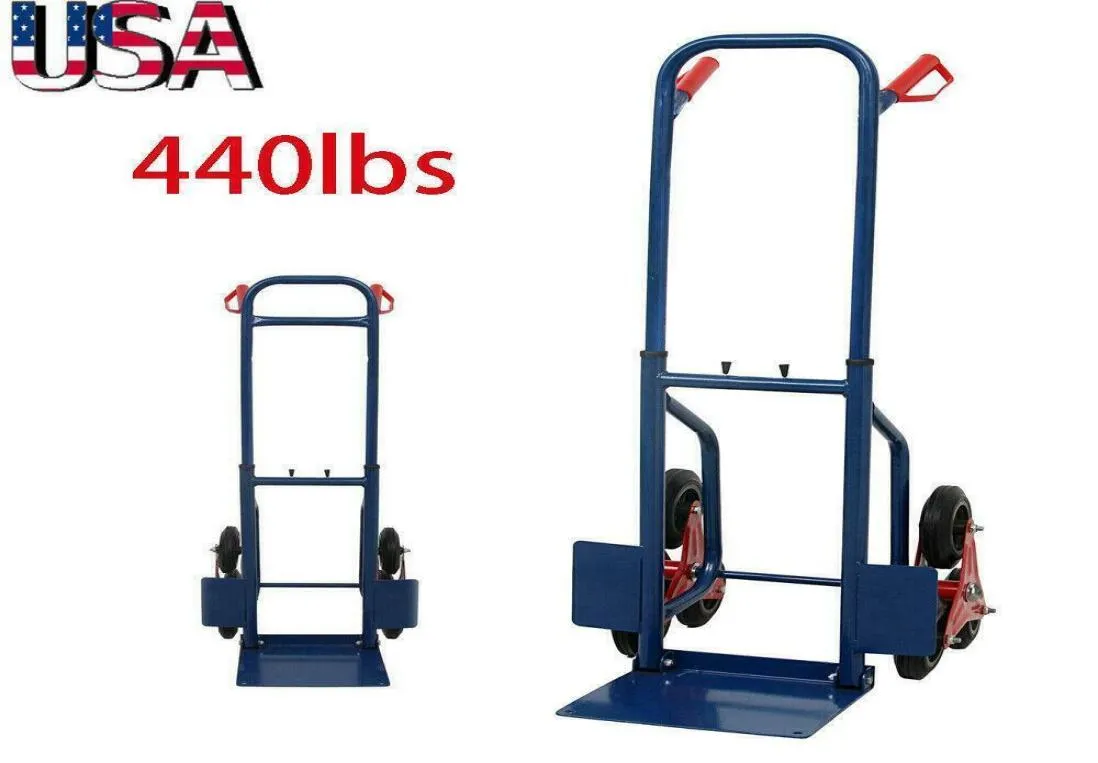 Wholesale 440lb Heavy Duty Stair Climbing Moving Dolly Hand Truck Warehouse Appliance
