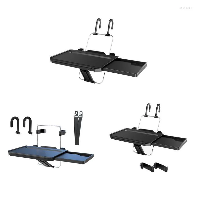 Stuurhoezen Autostoelen Lade rugleuning Hoofdsteun Opvouwbaar bureau met een uitschuifbare lade Perfect voor het avondeten