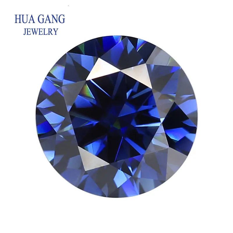Loose Diamonds Royal Blue Color Loose Stone Sapphire Gemstone 0.5 3ct Round Beads VVS1 Excellent Cut Test Positive Diamonds With GRA 230607 From 18 89 DHgate