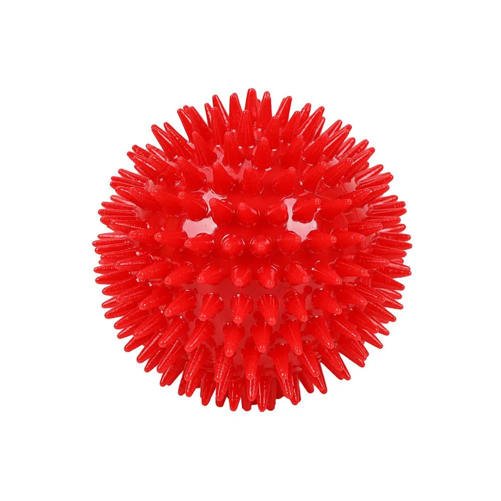 Pet Toy Dog Squeaky Ball Pet Spike Ball Recupero Palla da masticare Giocattolo per la dentizione Resistente all'usura per il morso Giocattolo per cane