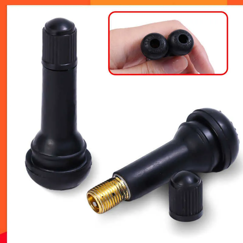 Nuovo 4 pezzi TR414 Car Wheel Vacuum Tire Valve Snap-in Steli con parapolvere Nucleo in lega di zinco Auto Moto Ruote Pneumatici Parti della valvola