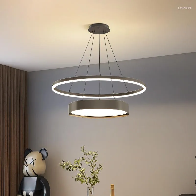 Chandeliers Modern And Minimalist Circular Dining Table Hall Lights In The Restaurant Nordic Living Room Bedroom