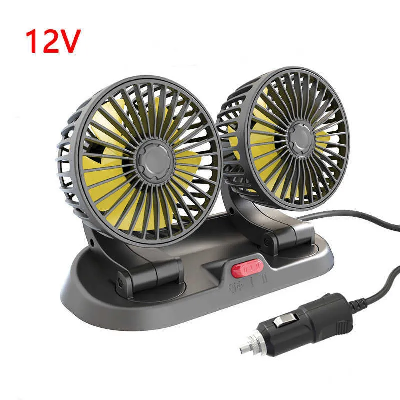 DIKI Mini Ventilateur Voiture USB 3 Vitesses - Ventilateur Portable Avec Ventouse Et Clip