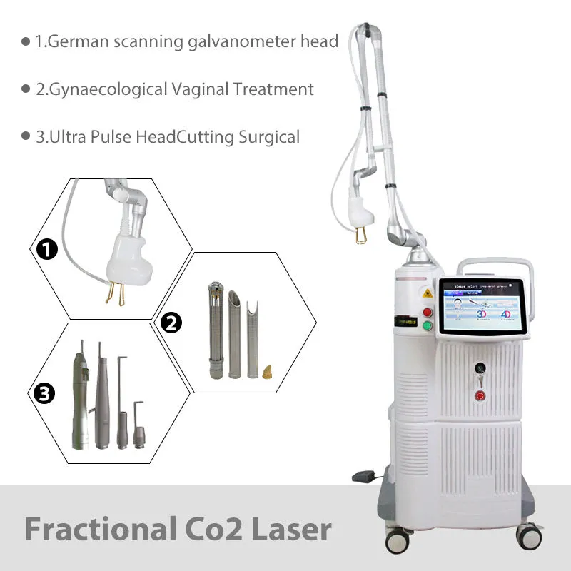 Professioneller fraktionierter Laser CO2 10600 nm Vaginalstraffung Pigmententfernung Narbe Akne Entfernung Hauterneuerung Verjüngungsmaschine für Schönheitssalon