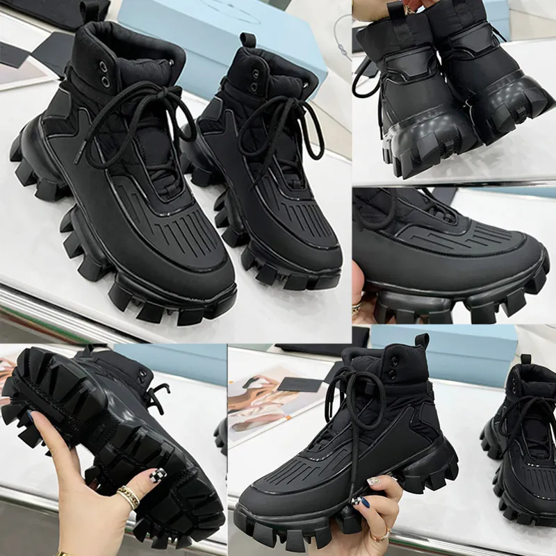 Cloudbus Thunder Highop Sneakers Designer Para Para Casual Buty Trójkąt Trójkąt Charakterystyczny Lekki gumowy robot 2023 Buty sportowe marki męskie buty sportowe