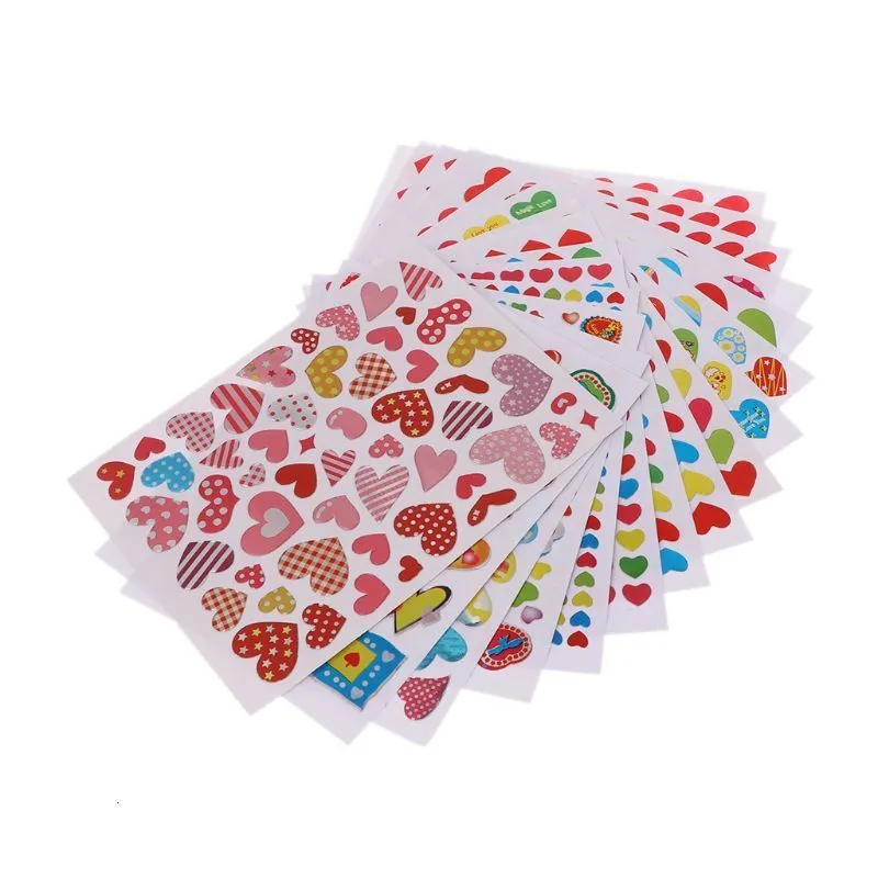 5PCS Birthday Cards With Envelopes & Sticker - Let's Have A Good Time Invitation Cards For Parties