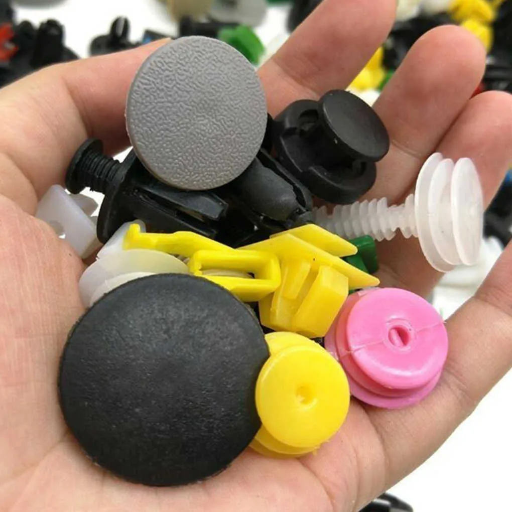 New Car Clips Fastener Screws Bumper Interior Decoration Auto Plastic ...