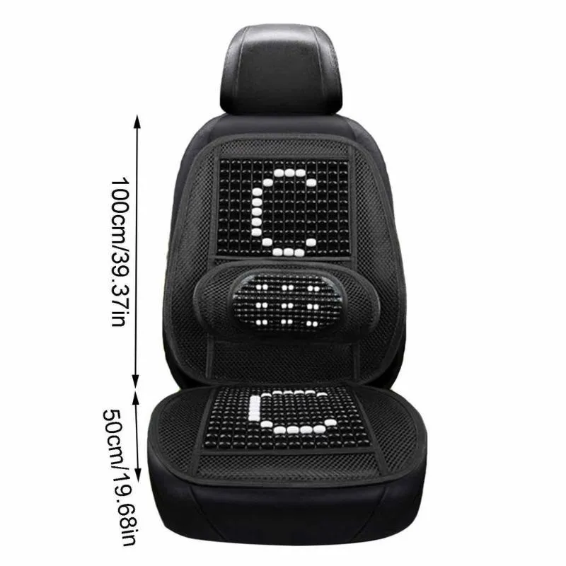 Beaded seat cushion discount