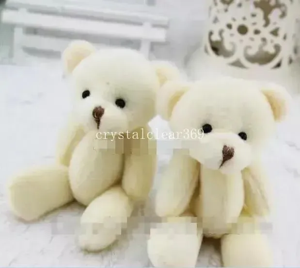 lovely Mini Teddy Bear plush toys gummy bears 12cm/4.8`` animal for Wedding peluches stuffed bicho ursinho de pelucia