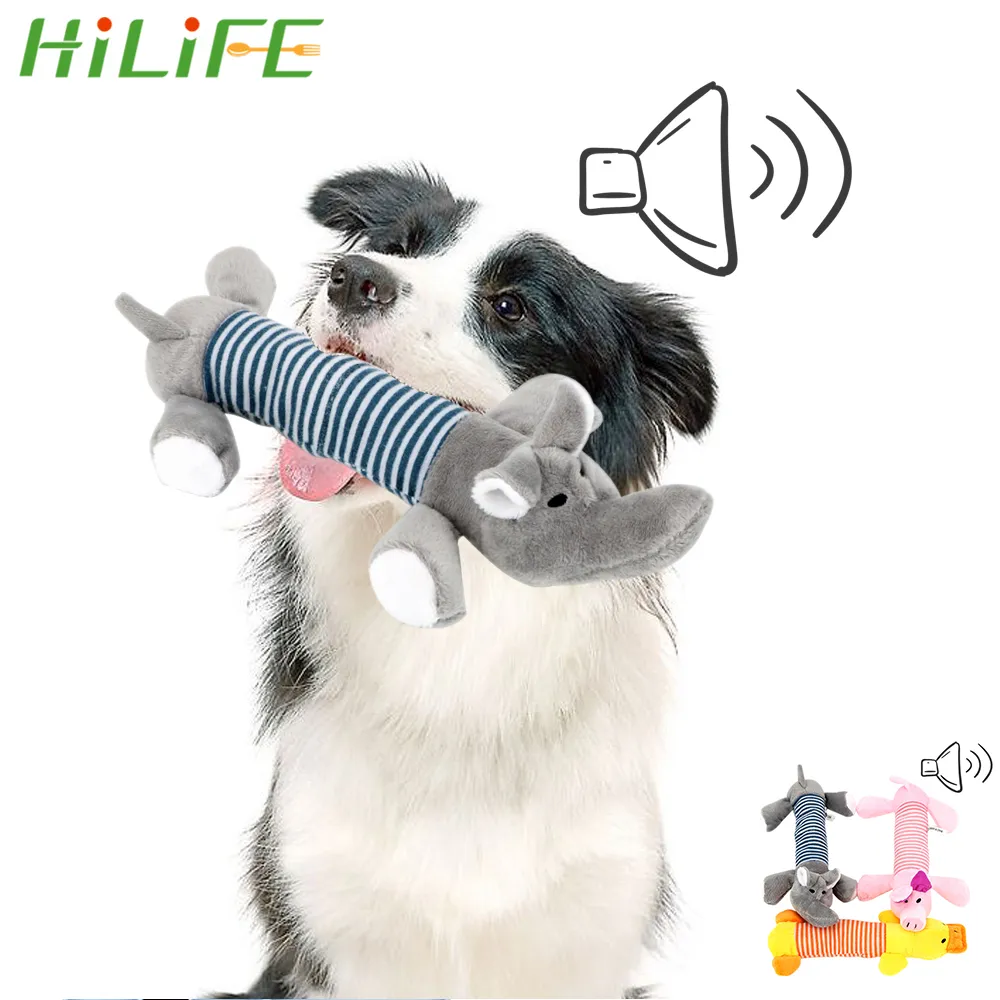 Hilife sevimli peluş oyuncaklar köpek kedi ilginç poleci dayanıklı çiğneme evcil hayvan oyuncak dayanıklılık gıcırtılı çiğneme ses oyuncakları tüm evcil hayvanlar